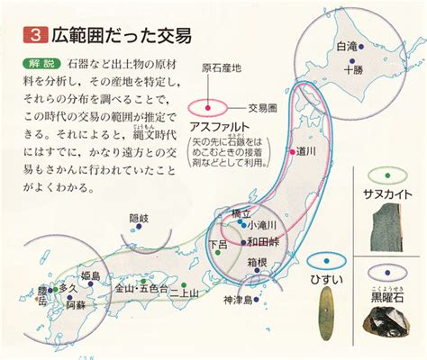 古代交易|縄文時代の遠隔地域間の交易(貿易)